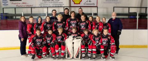 Pieridae Supports U13 Sundre Hockey Tournament