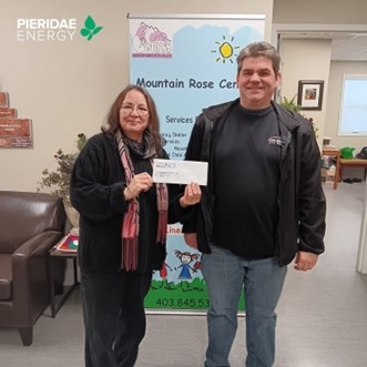Supporting the Mountain Rose Women’s Shelter