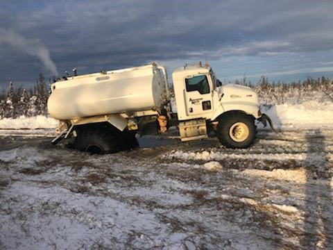stuck truck